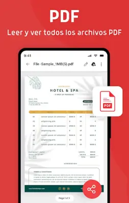 Lector de todos los documentos android App screenshot 4