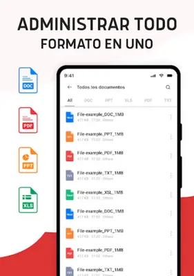 Lector de todos los documentos android App screenshot 5